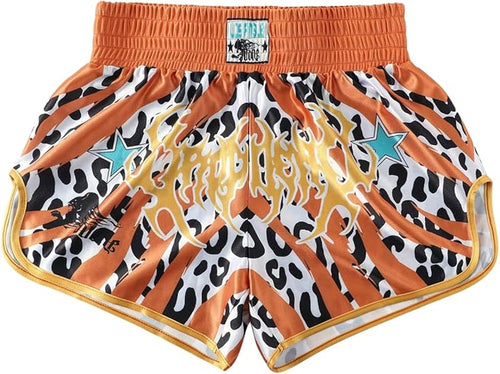 Men's Letter Graphic Print Drawstring Waist Track Shorts with Pocket